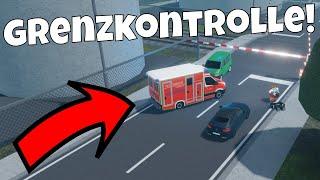 GRENZKONTROLLE Eskaliert! Als ZOLL Beamter! | Roblox Notruf Hamburg