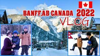 Family Vlog | Banff, Canada | Nepali Canada Vlog