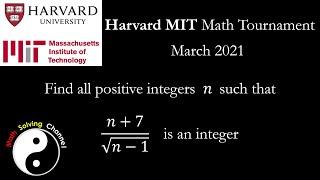 Harvard MIT Math Tournament, March 2021, Problem 1, HMMT