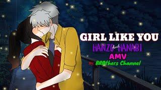 Girl like you Hanzo x Hanabi Mobile legends Animatics AMV / Brothers Channel lyrics Video