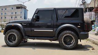 Thar Upgraded Offroad Alloy + Offroad Tyre #thar #tharlover #thar4x4 #tharloverthar #manipur