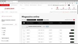 Magazzino online - Brachot - IT