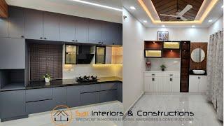 Premium 3BHK  Villa modular Home Interior Design /Home tour / Sai Interiors