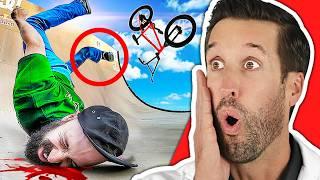 ER Doctor REACTS to Most PAINFUL BMX Bike Fails Ever