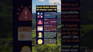 Social Media Verbot für Kinder unter 16!