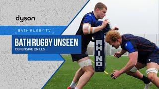 BATH RUGBY UNSEEN | Defensive drills