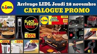 catalogue LIDL parkside jeudi 28 novembre  Arrivage Black Friday  Promos deals SilverCrest pub