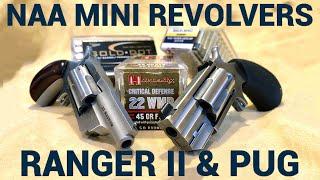 NAA Mini Revolvers - Ranger II & Pug