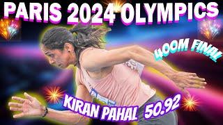 Kiran Pahal of Haryan  Qualified  for Paris Olympics || 400M  50.92  || OLY. Q.MARK 50.95