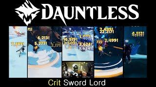 Dauntless Crit Sword Lord