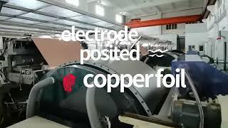 ED copper foil production