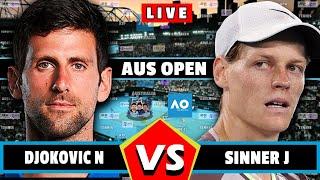 LIVE: Sinner vs Djokovic • AUSTRALIAN OPEN Gameplay #Sinner #djokovic #final #tennis #atp #AO