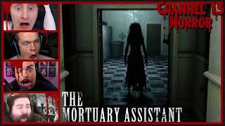 The Mortuary Assistant - Gamers React to Horror Games - 4