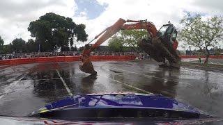 Fanga Dan: Drifting Under Digger at Automania 2016 (Holden VF Commodore)