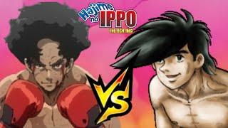 Gearless Joe vs Joe Yabuki Hajime no Ippo PS2 Victorious Road 2 Ashita No Joe Megalo Box Texture Mod