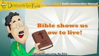 Devotions for kids _ Vol. 1 God's instruction manual