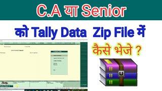 How To Convert Zip File to tally|| How to  use zip file to tally