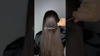 Get healthy & long hair #hairtutorial #hairstyle #healthyhair