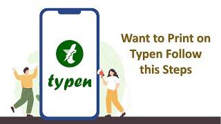 Typen - How to Place Printing Order