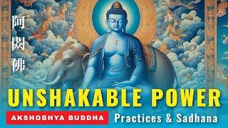 Unshakable Power Akshobhya Buddha 阿閦佛  Vajra Lord: Dharani, Mantra Practices & Sadhana