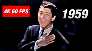 Paul Anka - Put Your Head On My Shoulder 1959 Live (Colorized 4K 60 fps)
