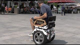 Neu Hoss Rollstuhl eine Achse mit Joystick
