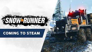 Snow Runner PC Accolades teaser SnowRunner puts you in the driver’s seat of powerful vehicles