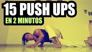 15 PUSH UPS VARIATIONS that you don't know in 2 MINUTES ( BEGINNER TO ADVANCE)