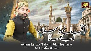 Aaqa Lelo Salam Ab hamara || New Naat 2023 || Ali Haider Qadri