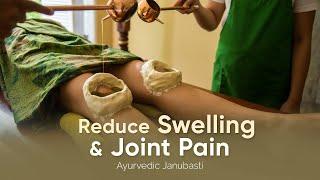 Ayurvedic knee treatment (Janubasti) at Oneworld Ayurveda in Ubud, Bali
