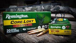 300 Blackout for Deer? - Remington Core-Lokt Copper with Bullet Drop Charts