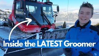 High-End Snow Ride in $500,000 Pisten Bully Snow Cat at Whistler