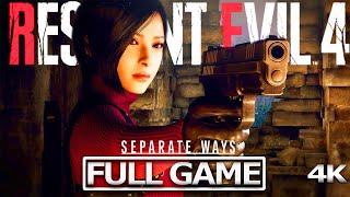 Resident Evil 4 SEPARATE WAYS DLC Full Gameplay Walkthrough / No Commentary 【FULL GAME】4K 60FPS UHD