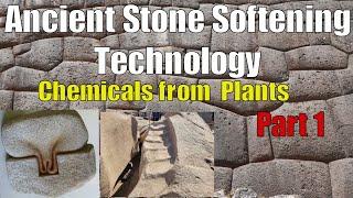 INCREDIBLE ANCIENT MASONRY Done With Plants & Chemicals That Soften Stone & Dissolve Metal? Part 1