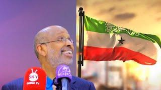 Pro Ahmed Ismail Samatar oo Mic caadi ah u qaatey Somaliland Markuu xanuuqu runta sheega