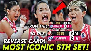 Ito ang MANGYAYARI kapag NAGPAKAMPANTE ka vs Creamline! NEVER GIVE A CHANCE TO CCS HEARTSTRONG!