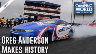 Greg Anderson makes history in Indy with 100th career victory