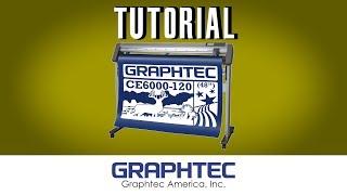 Graphtec CE6000 Tutorial - Cutting Master 4
