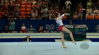 NIKOLOVA Elizabet (BUL) - 2019 Artistic Junior Worlds, Gyor (HUN) - Qualifications Floor Exercise