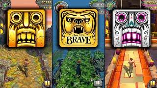 Temple Run 2 Sky Summit Vs Temple Run Brave Vs Temple Run 2 Spirits Cove - Endless Run Gameplay