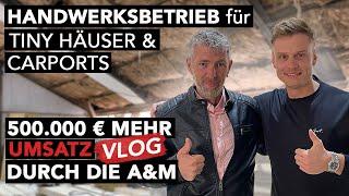 HANDWERKER macht 500.000 EURO durch die A&M | Zu besuch bei Timber Designs | A&M Kundenbesuch VLOG