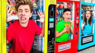 Who is the last to leave the VENDING MACHINE with SWEETS!