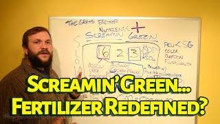 Screamin' Green... Fertilizer Redefined? (Plus Results) - The Grass Factor