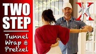COUNTRY TWO STEP DANCE MOVES - "Tunnel Wrap and Pretzel"