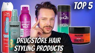 BEST DRUGSTORE HAIR STYLING PRODUCTS | Affordable | Good Cheap Hair Styling Products