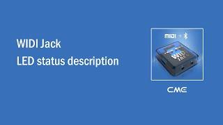 WIDI Jack LED status description