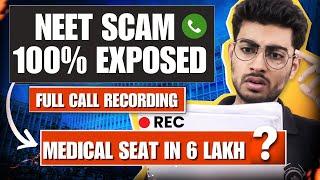 NEET SCAM CALL RECORDING LEAK | NEET 2024 LATEST UPDATE