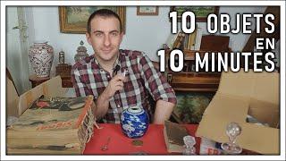 10 objets en 10 minutes : expertises