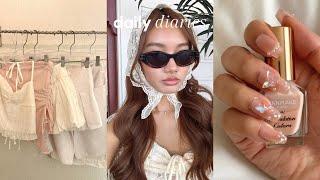 ₊‧₊ daily diaries | chill summer days, shopping, new nails, dealing with burnout