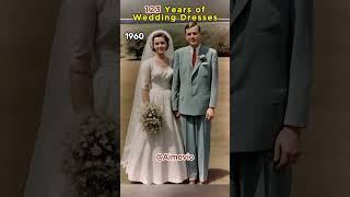 123 Years of Wedding Dresses - #wedding #dresses #fashion #ai #artificialintelligence